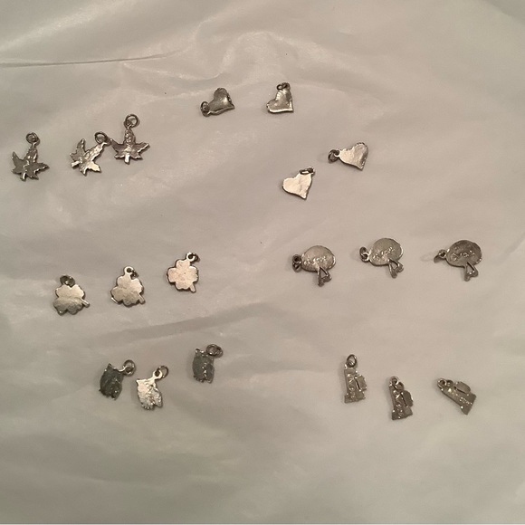 NEW vintage 925 silver Cannabis Leaf Charm-Pendant Turquoise - Picture 7 of 7